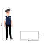 Modern TV Unit & Coffee Table Set – MDF with HPL Finish - الصورة 9