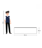 Modern TV Unit & Coffee Table Set – MDF with HPL Finish - الصورة 8