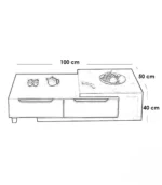 Fusion Living Room Set – 3-Door TV Unit & Drawer Coffee Table - Image 13