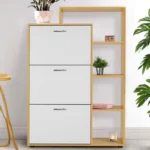 MDF Shoe Cabinet with 6 Shelves