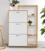 دولاب أحذية MDF مزود بـ 6 أرفف