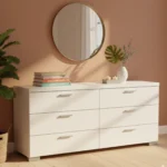 Nova White Drawer Unit – MDF with HPL Paper Finish