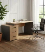 ProSpace MDF Office Desk – 3 Drawers, 140 cm
