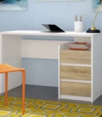 Deskora MDF Office Desk – 3 Drawers, 120 cm - Image 2