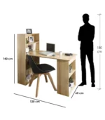 Nordic L-Shaped Desk - الصورة 4
