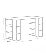 Zenith Flip-Top Desk - الصورة 3