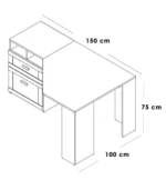 ⁦Horizon Corner Desk⁩ - الصورة ⁦3⁩