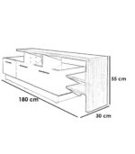 ⁦Lumera™ TV Unit⁩ - الصورة ⁦5⁩