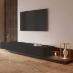 Modern 3-Door TV Unit 180 × 40 × 40 cm – MDF & Melamine