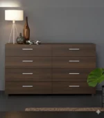 Minimalist White Drawer Unit – Modern MDF Storage - Image 2