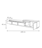 Nesta Extended TV Unit - Image 7
