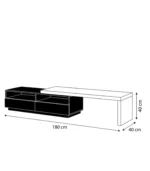 Lyra Extendable TV Unit - Image 3